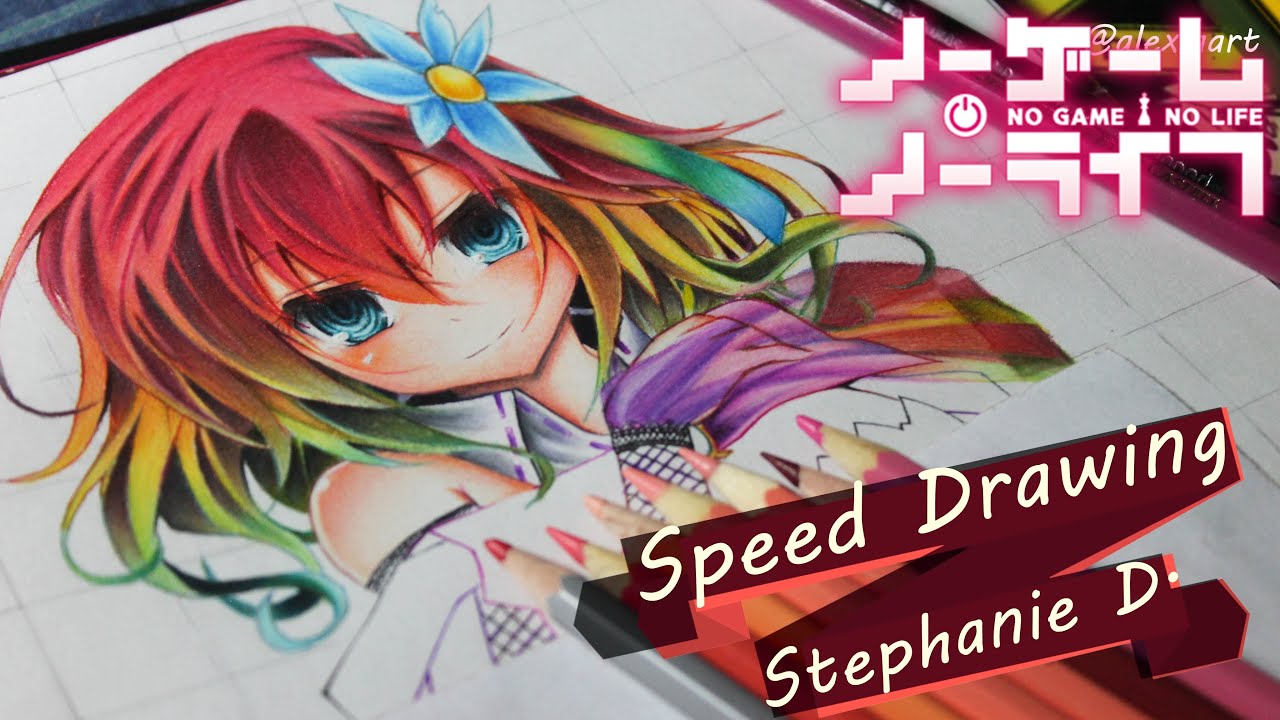 Speed Drawing - Stephanie | No Game No Life