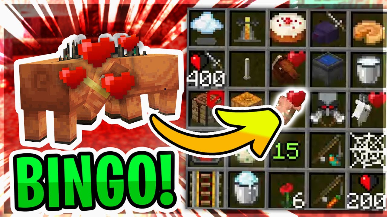 MINECRAFT BINGO ALE S ÚKOLY!😱 | [MarweX&@GALAKTUS&@MegaSkuci&@fatlaax]