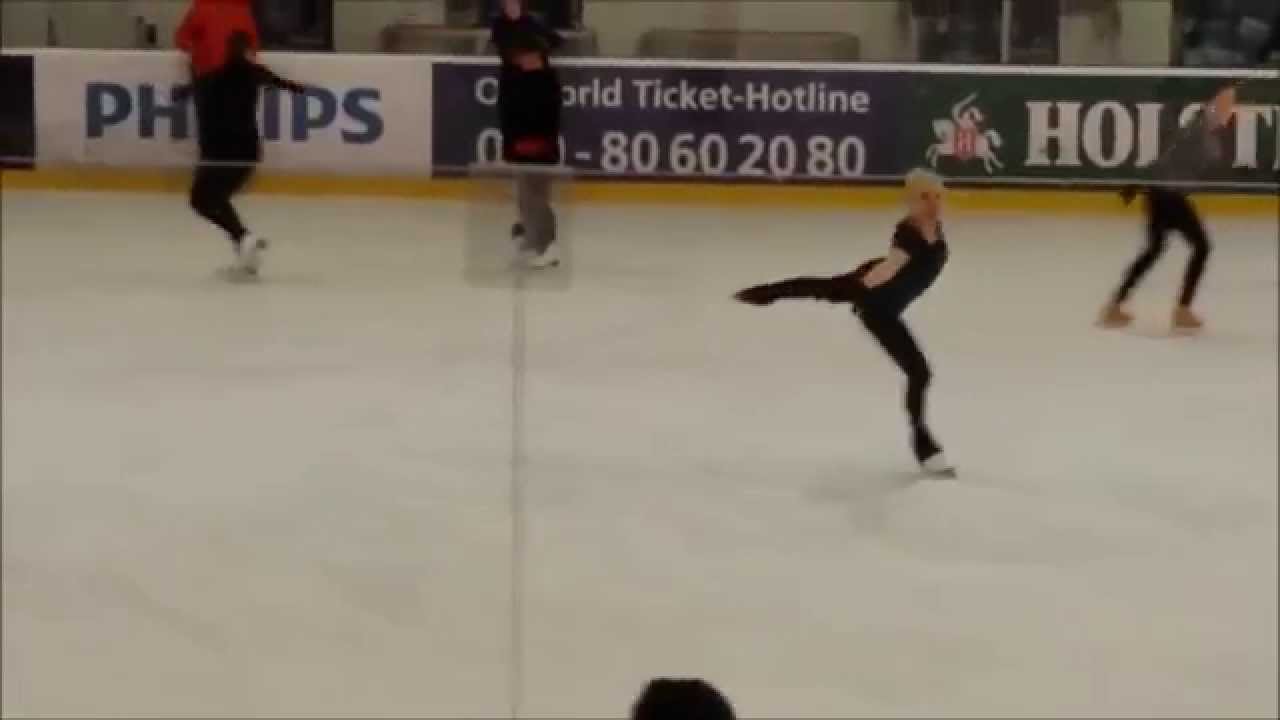 Malu Chayenne He&szlig;, Training 2Axel / Doppelaxel