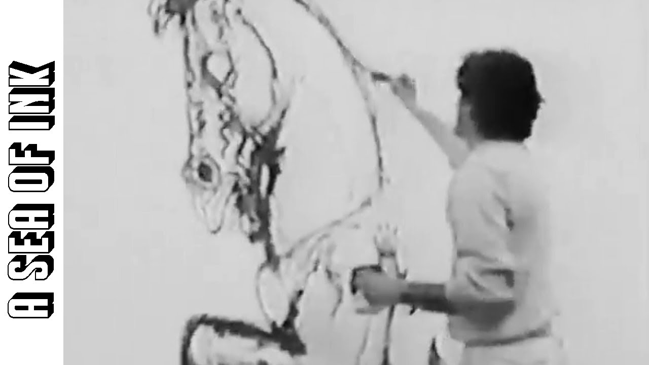 Andrea Pazienza (Zanardi) Painting a Mural!