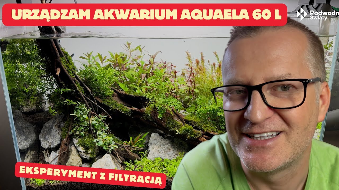 Urządzam akwarium Aquaela 60L