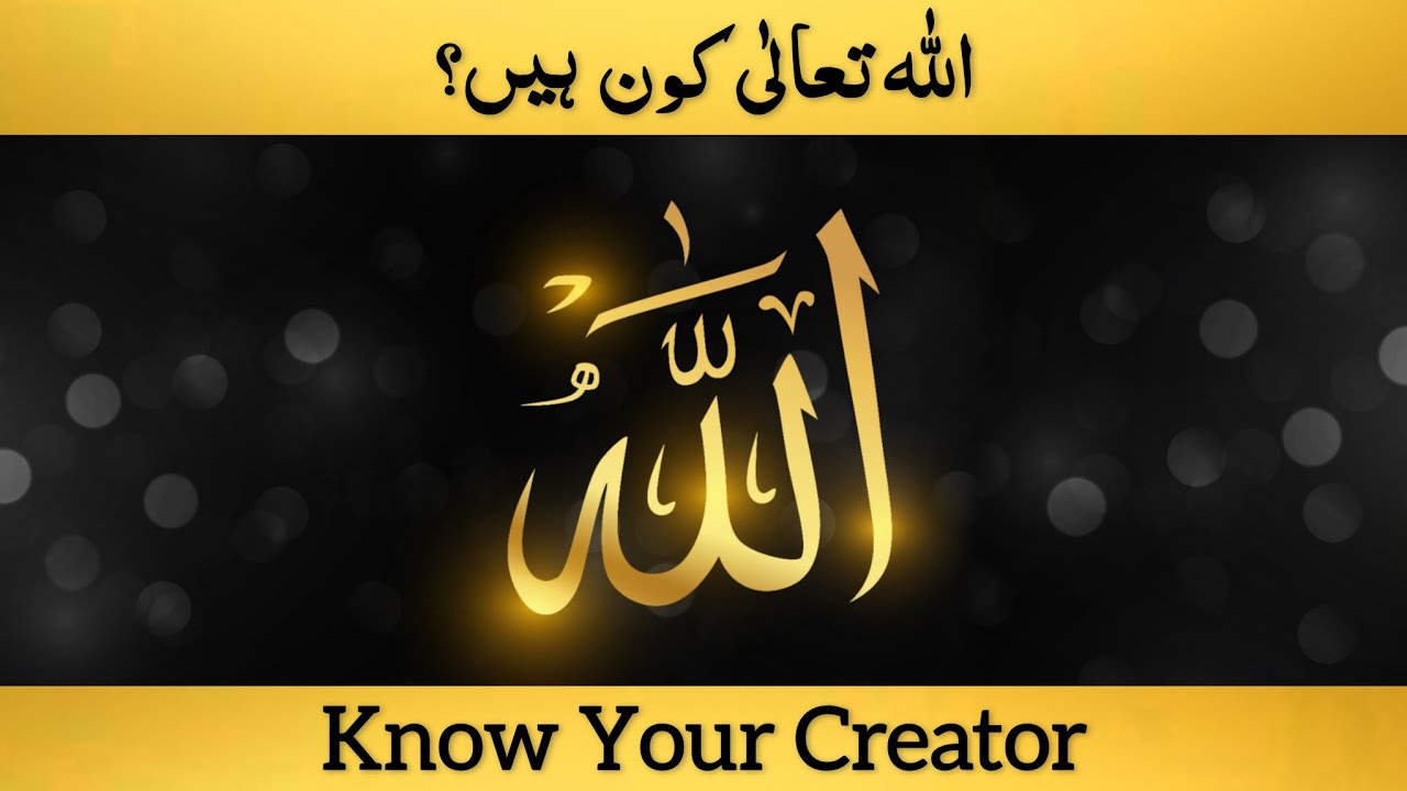 Know Your Creator | WHO IS ALLAH (Mind-Blowing)