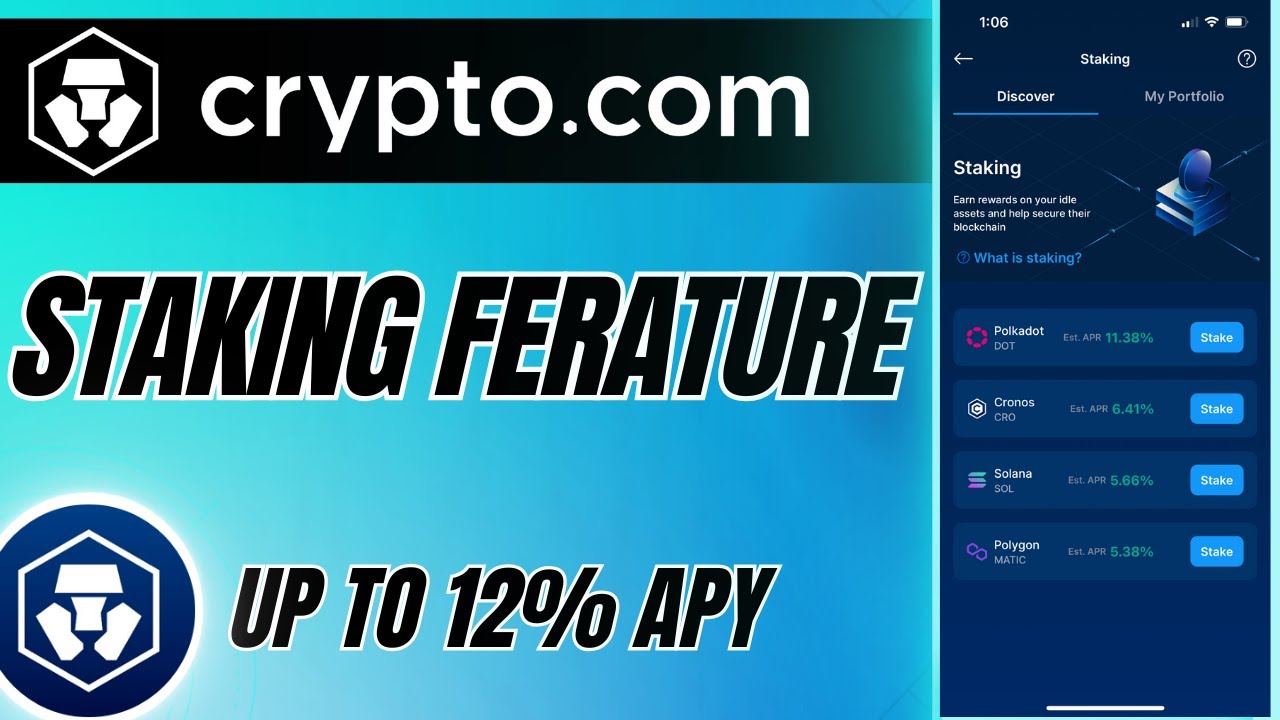 NEW Crypto.com Staking Feature - Everything you need to know!!