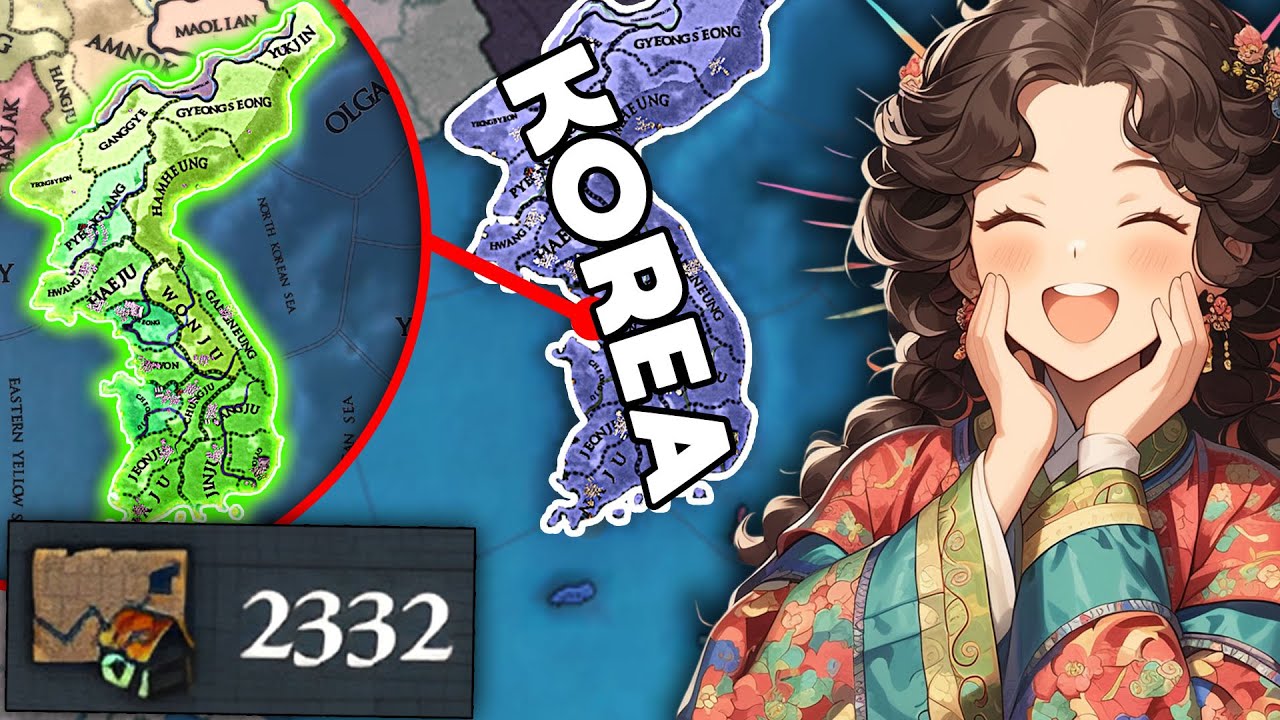 Znienawidzą CIE! Jeśli TAK zrobisz TALL Koree! EU4 Korea GUIDE 2024
