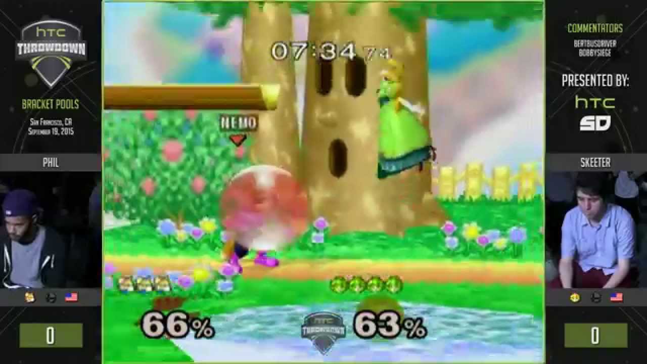 HTC Throwdown - Bracket Pools: Phil (Fox) vs Skeeter (Peach)