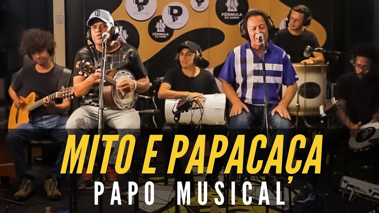 COMPOSITORES MITO E PAPACAÇA AO VIVO NA CASA FÓRMULA DO SAMBA - PROGRAMA PAPO MUSICAL #7