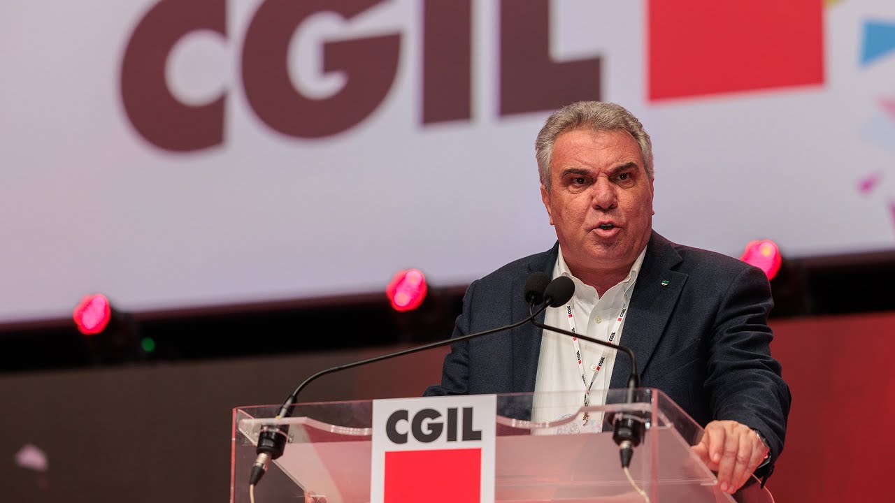 L'intervento di Luigi Sbarra (Cisl)