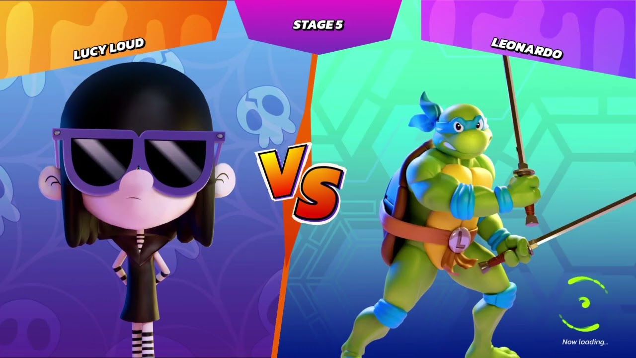 Nickelodeon All-Star Brawl Arcade Mode as Lucy Loud