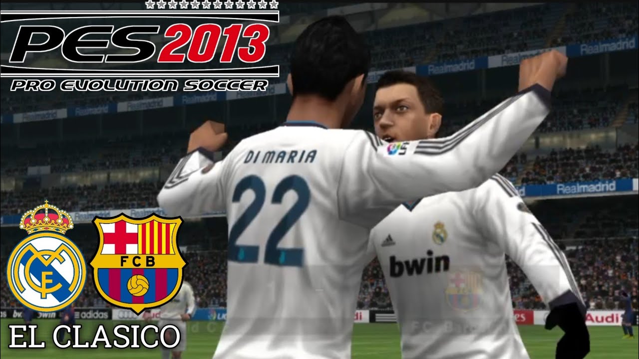 Real Madrid Vs. Barcelona - El Clasico PES 2013 (PSP)