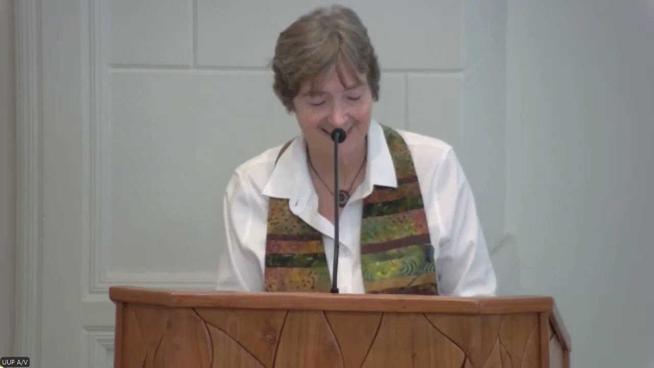 “Put Your Own Oxygen Mask on First” Sermon by Rev. Bonnie Dlott at UUP, March 8, 2026