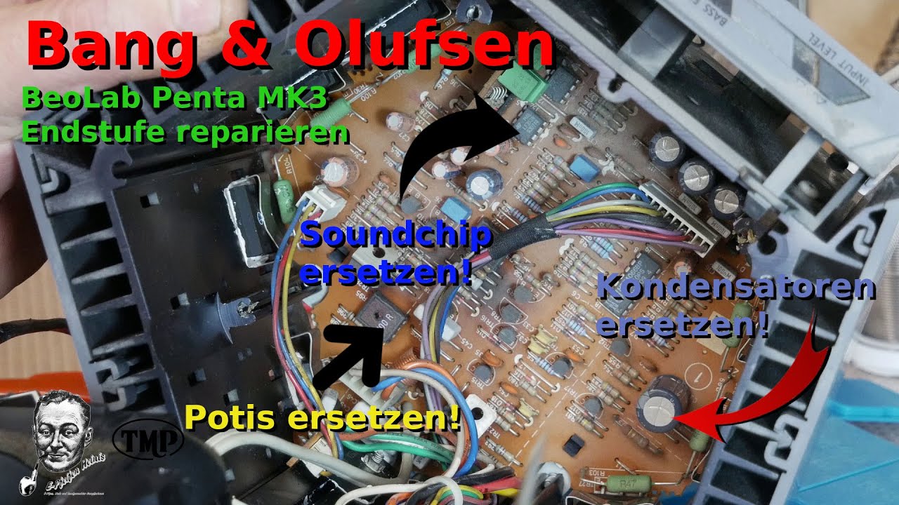 B&O Beolab Penta Verstärker / Endstufe reparieren. Teil 1, das Zerlegen.
