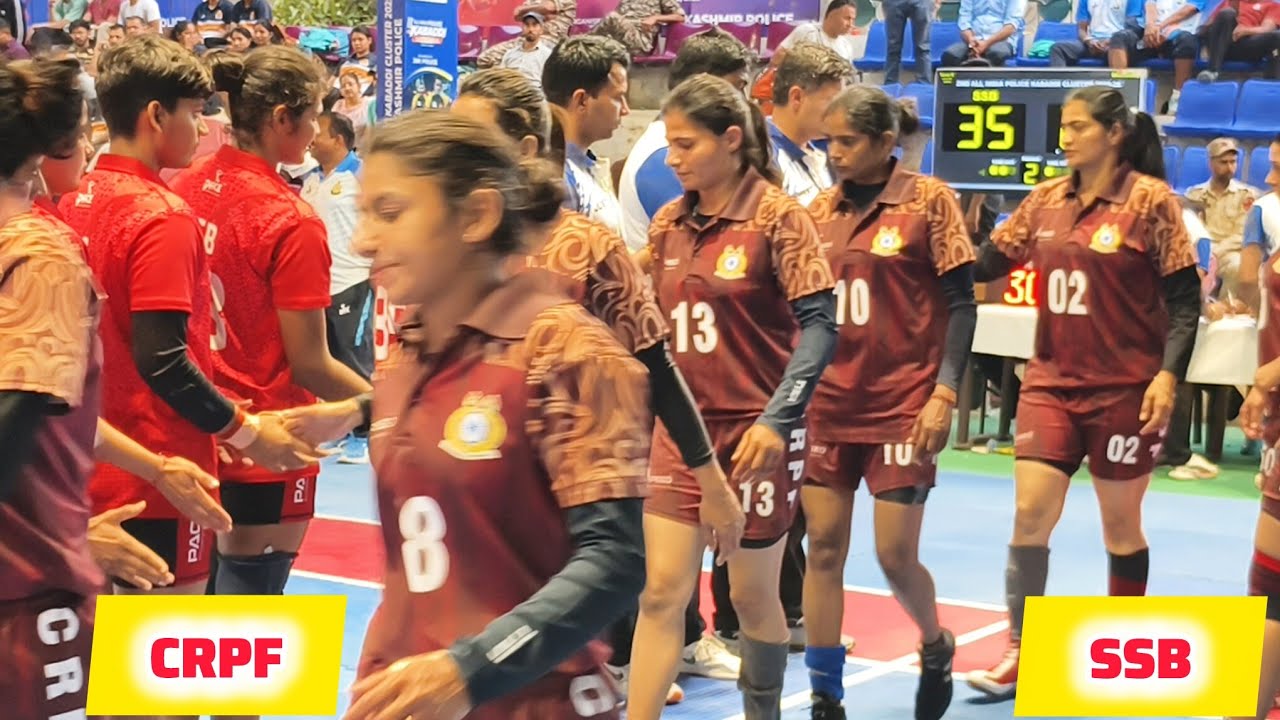 Semifinal SSB vs CRPF All India Police Women Kabaddi Cluster 2026