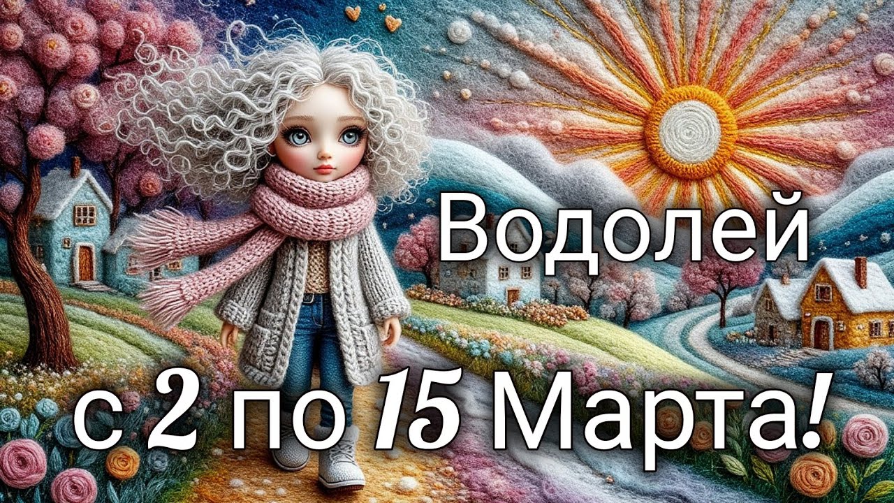 🌸Водолей! Таро прогноз с 2 по 15 Марта!
