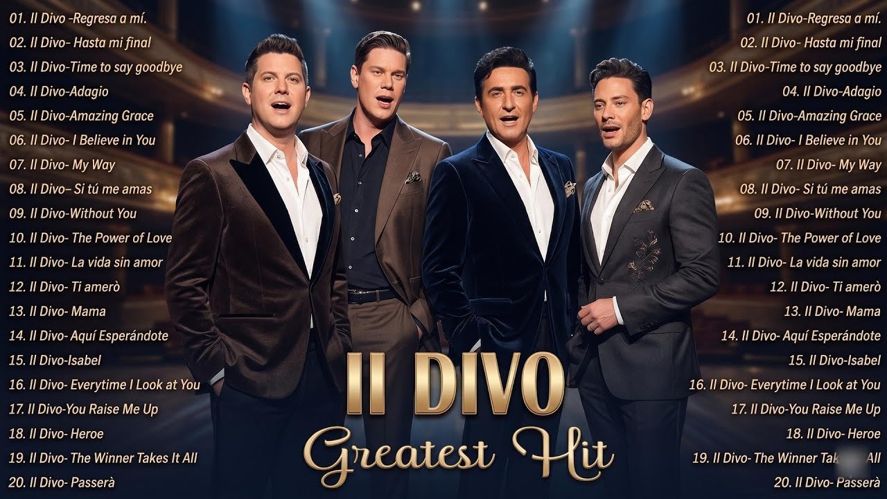 Il Divo New Songs 2026 Playlist || Best Songs Of Il Divo 2026 || Opera Pop Songs