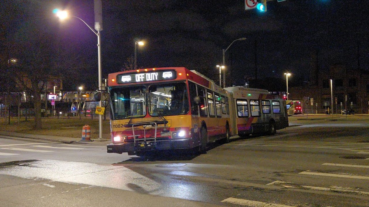 MTA Maryland 2010 NF DE60LF #11082 On The CL Orange To West  Baltimore Marc Station (Retired)