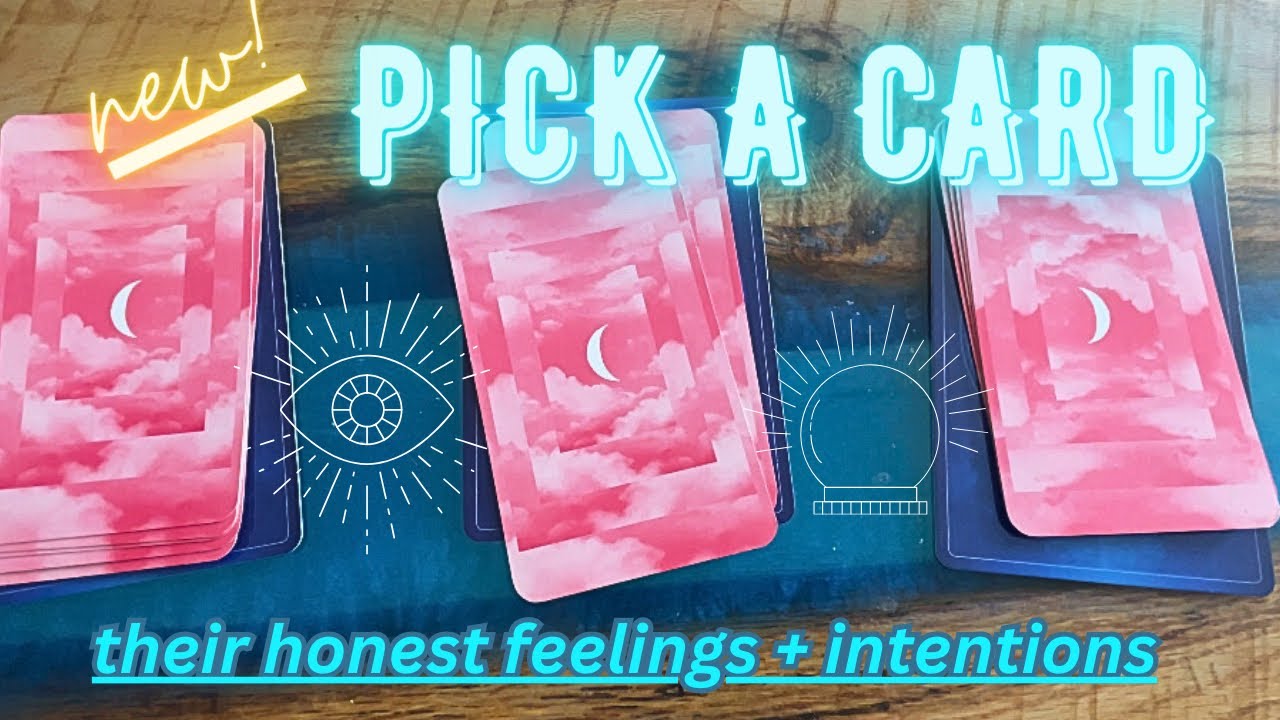 Their intentions 🤔 honest look at where they&rsquo;re at 🔮 PICK A CARD psychic tarot