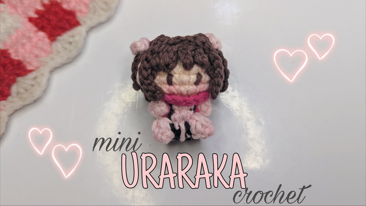 Mini Uraraka / Ochaco a crochet tutorial keychain / llavero a crochet | Little Hope