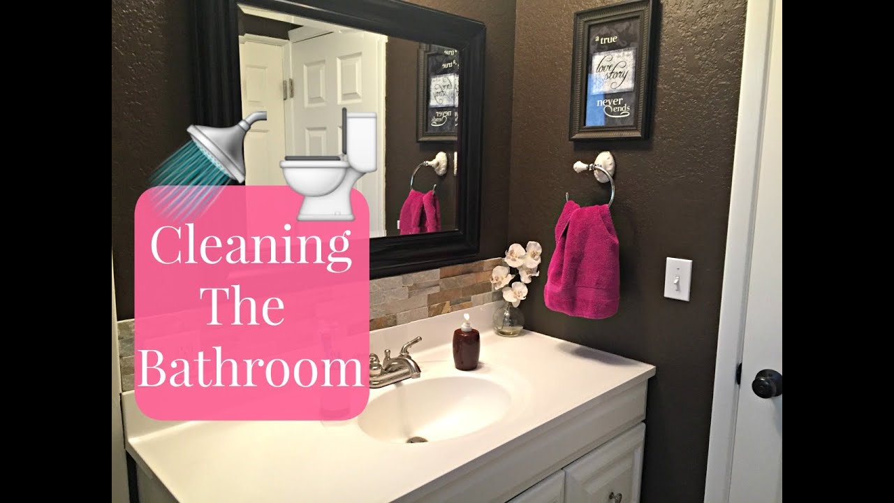 How To Deep Clean Your Bathroom | Bathroom Cleaning Tutorial