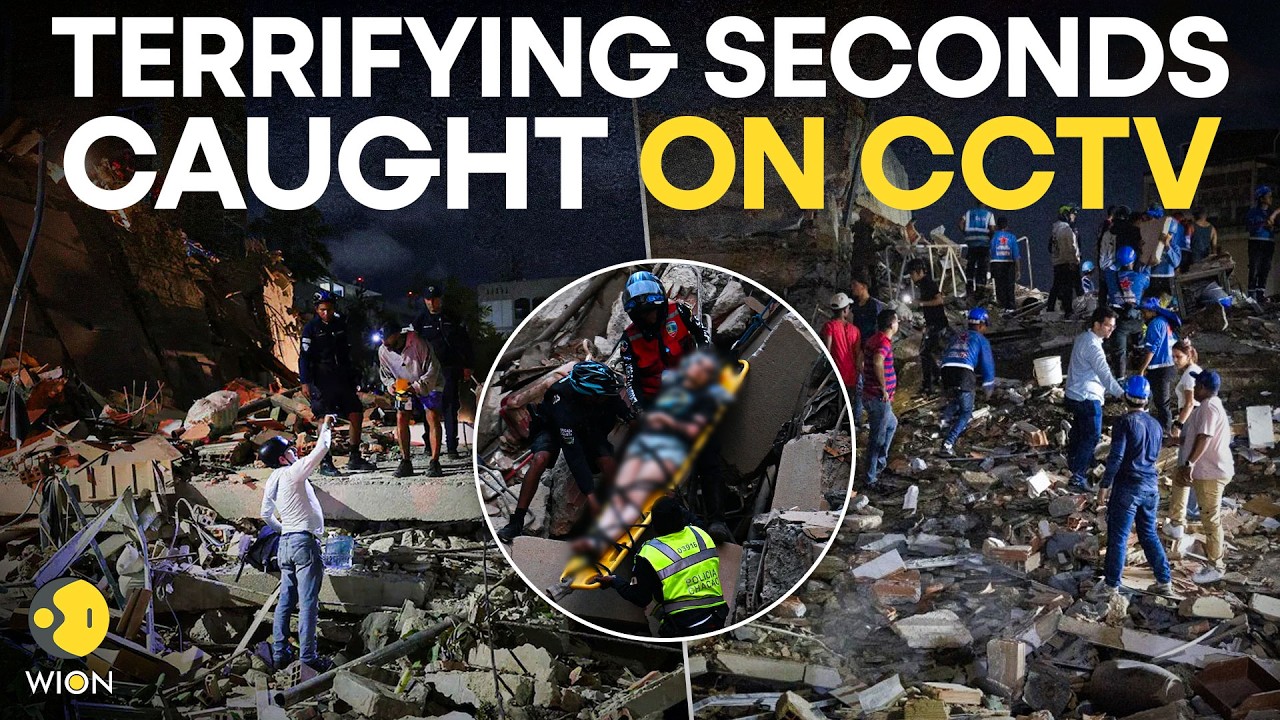 Venezuela Earthquake: MOMENT Powerful Earthquake Strikes Caracas Caught On Camera | WION Originals