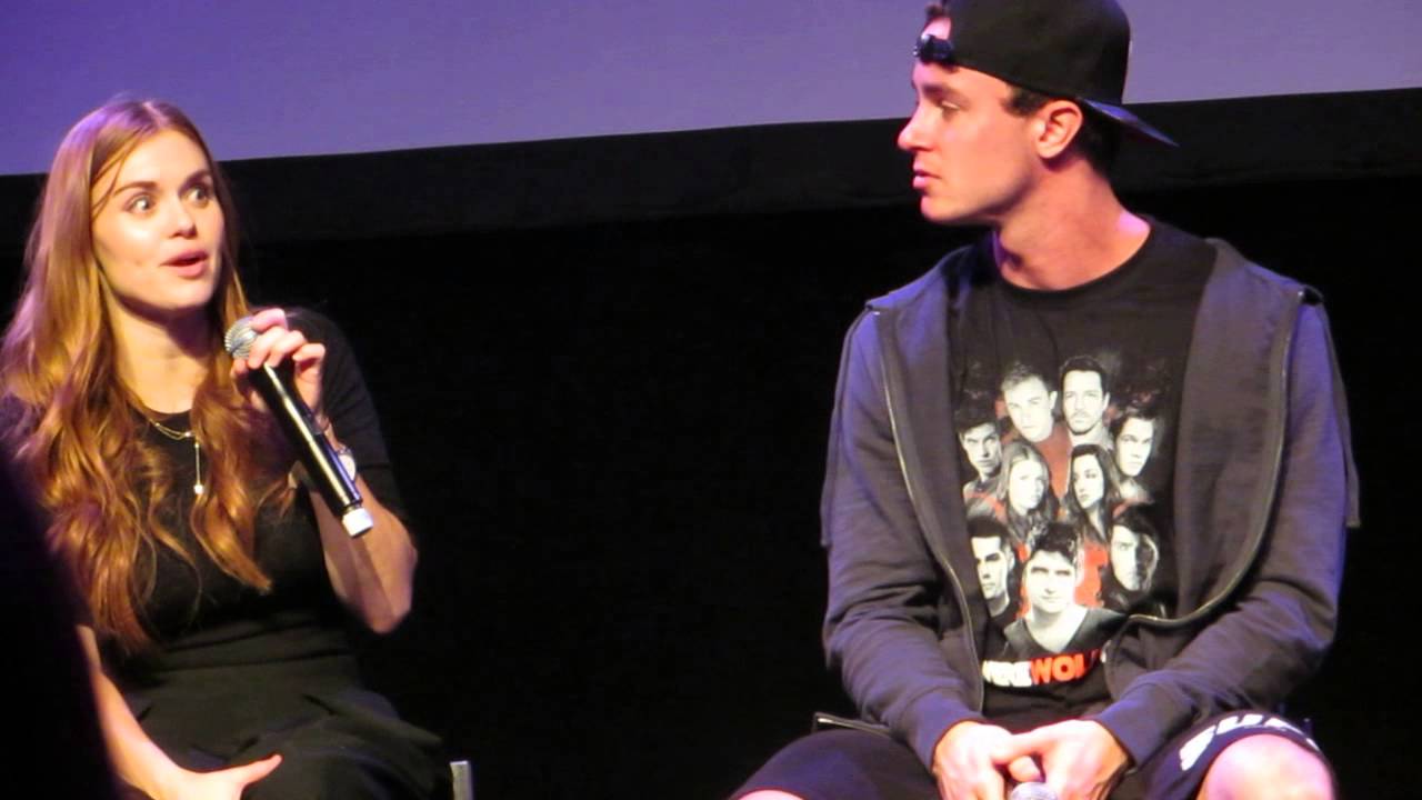 1 question you'd like to be asked? Holland Roden & Ryan Kelley @ Werewolfcon