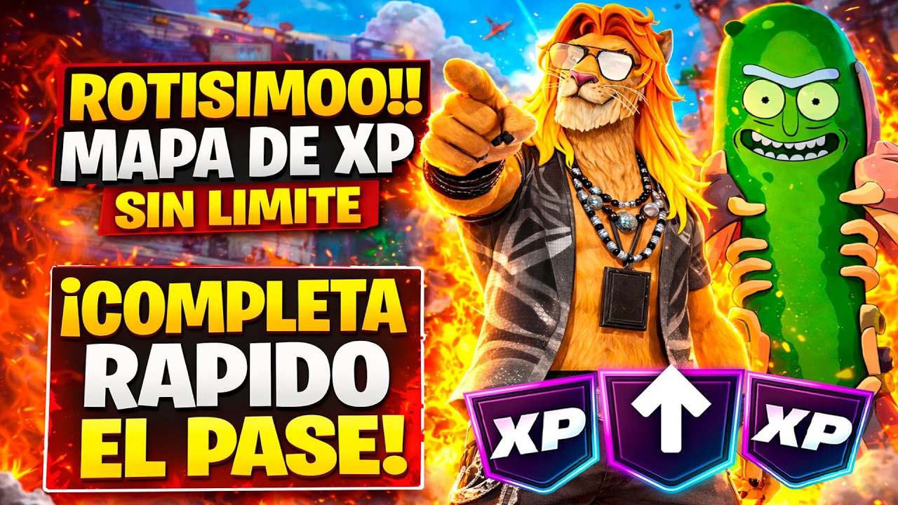 BRUTAL MEJOR MAPA DE XP SIN CONTADOR FORTNITE COMO SUBIR RAPIDO DE NIVEL PASE DE BATALLA