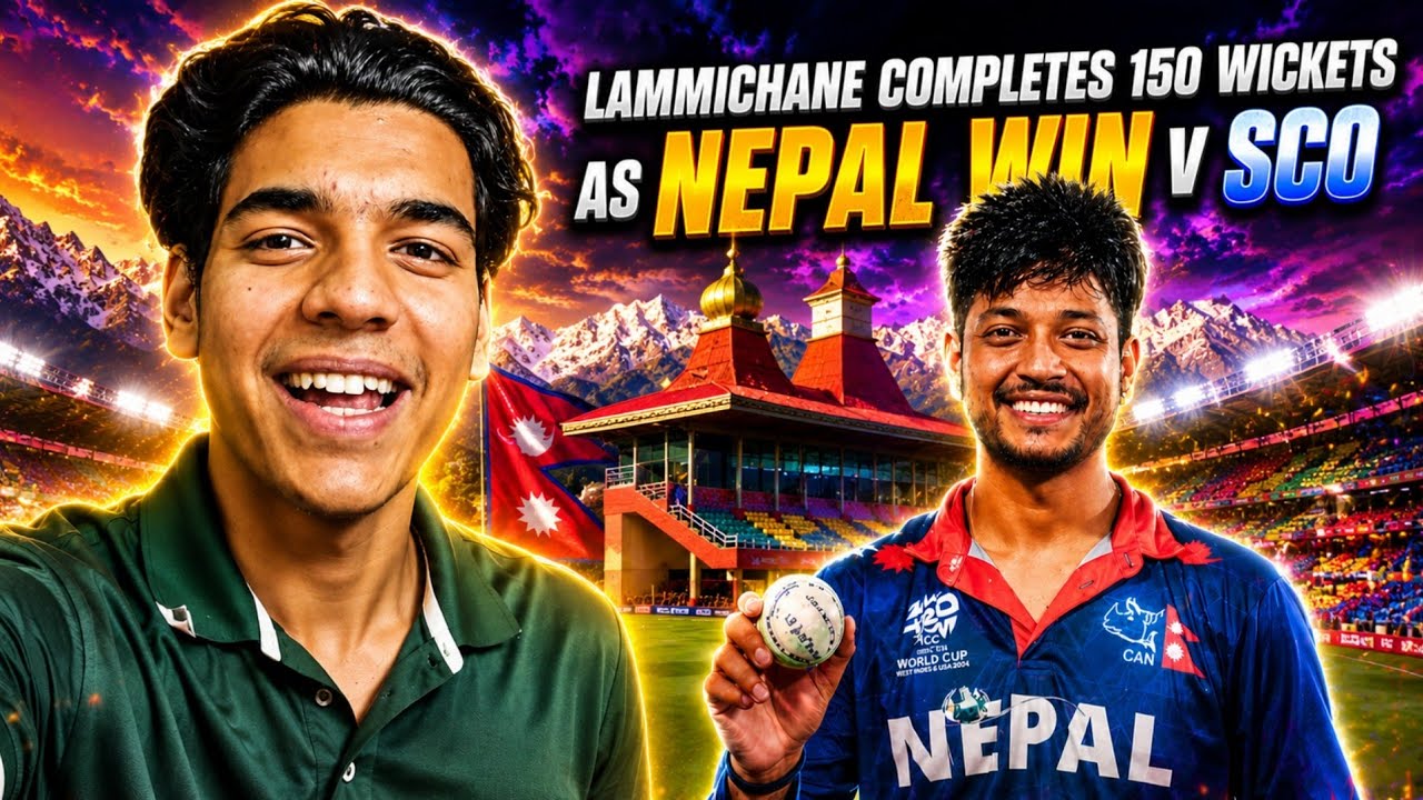 Nepal Vs Scotland ODI CWC League 2 Match Analysis | Nepal Wins Back To Back With Complete Team Work