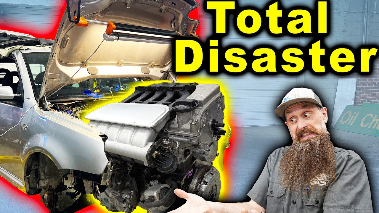 TRYING to Swap a VR5 Into a Lupo GTI &ndash; One Disaster After Another