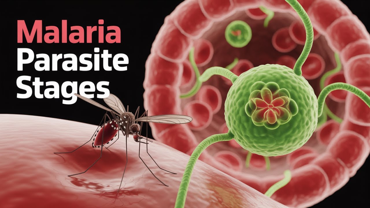 The Malaria Parasite Lifecycle: Mosquito to Human