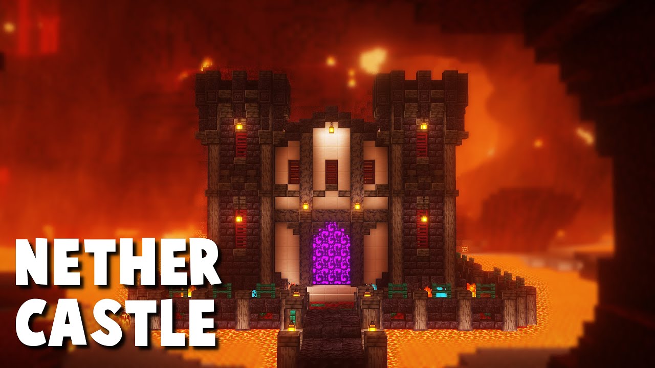 Fear-Inducing Nether Castle Building Tutorial