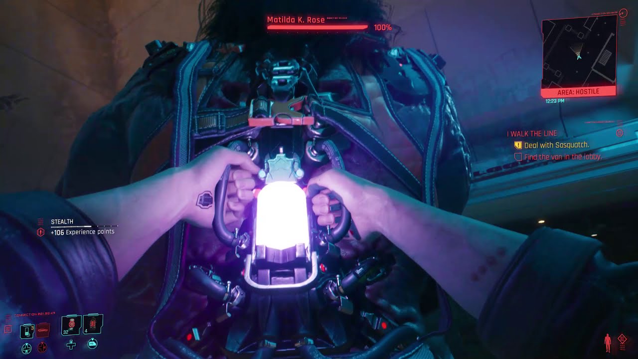 Cyberpunk 2077: победа над снежным человеком её же оружием
