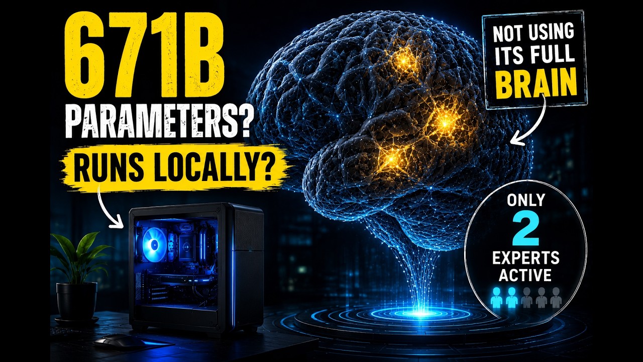 The MoE Trick Behind Huge intelligence AI