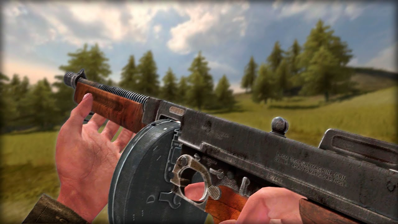 Weapons in Battleground 44 - BF2 mod