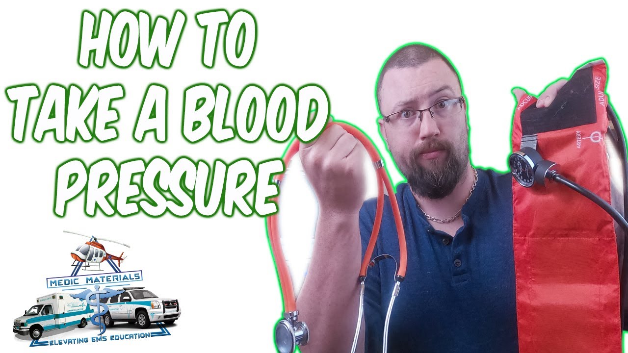 Manual Blood Pressure Technique | EMT/Paramedic Assessment | Medic Materials