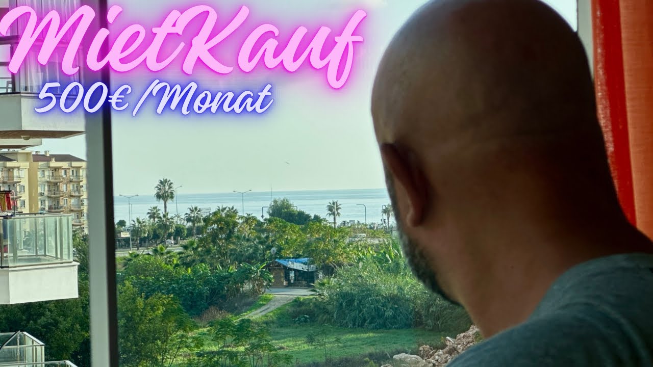 #314 |2 Zimmer Wohnung zur MIETE mit Kaufoption - so etwas gab's noch NIE! - Infos im Video! #alanya