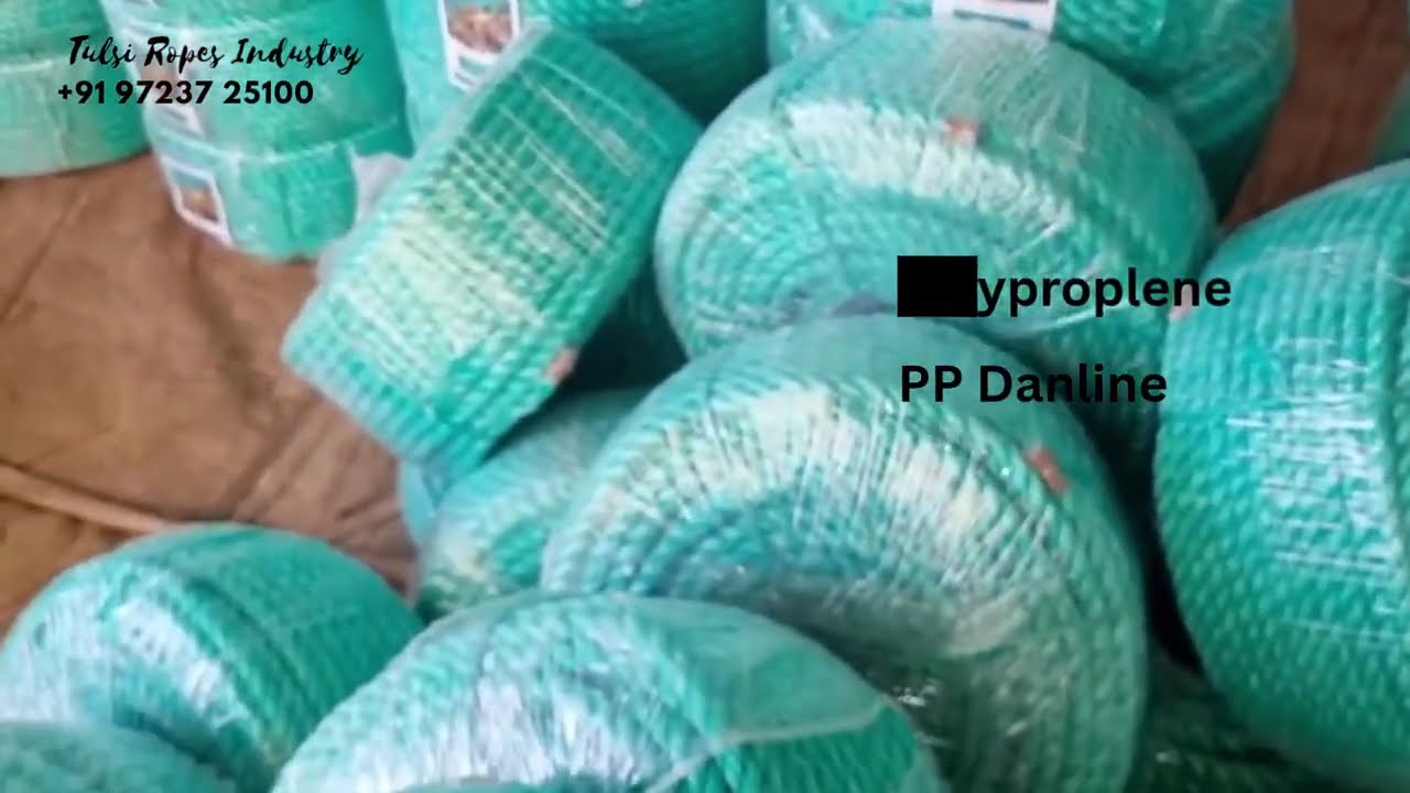 Heavy-Duty Marine PP Rope Manufacturer & Exporter | Polypropylene Rope for Marine & Mooring Use !