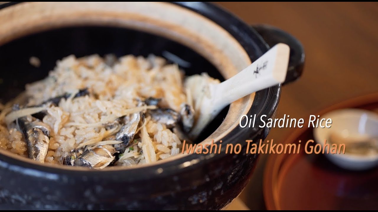Iwashi no Takikomi Gohan - Oil Sardine Rice