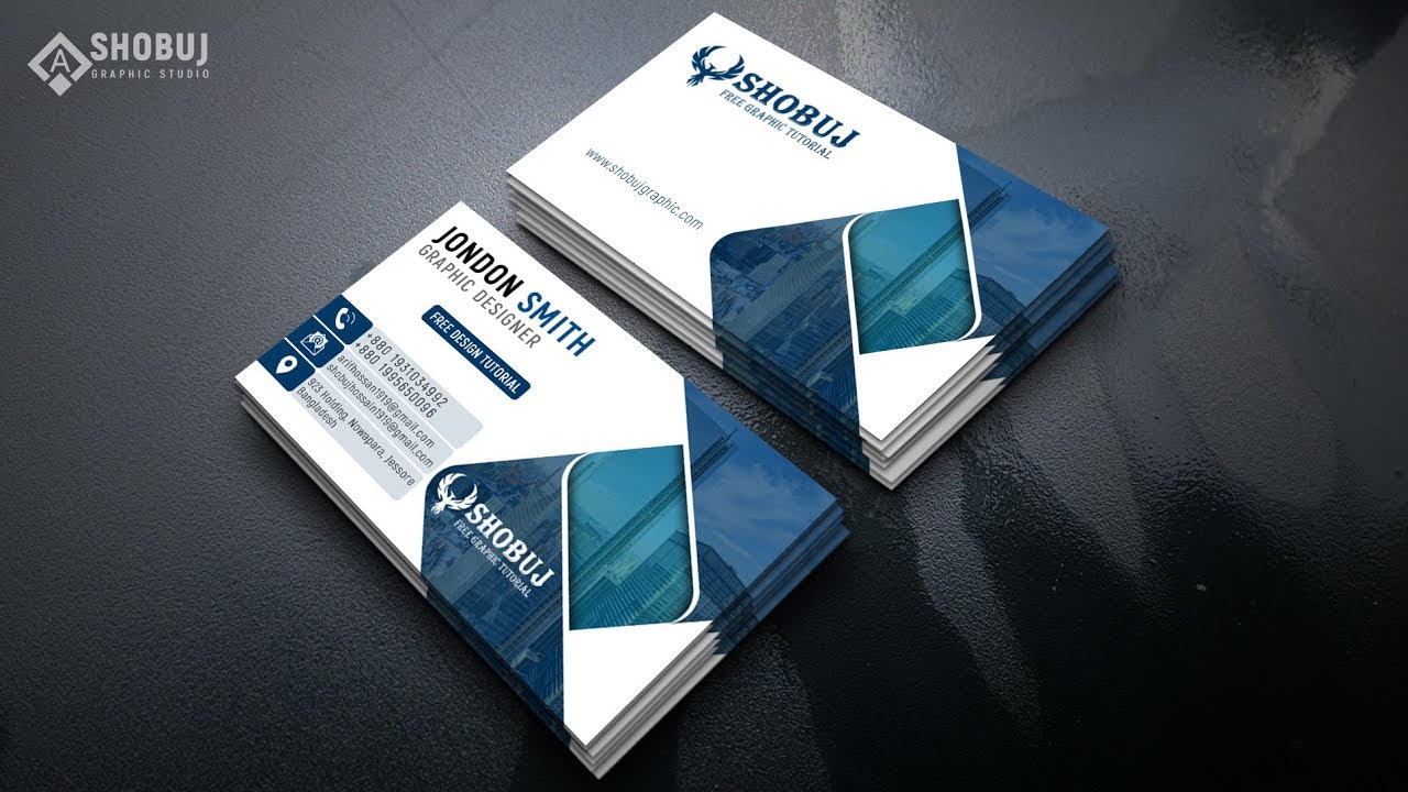 Business Card Design Photoshop Tutorial