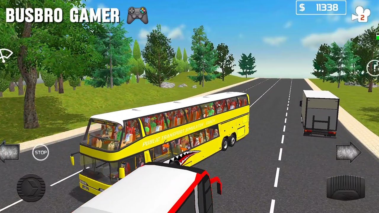Public Transport Simulator Coach Full Gameplay Android Part-59🚎 - BusBro Gamer 🎮