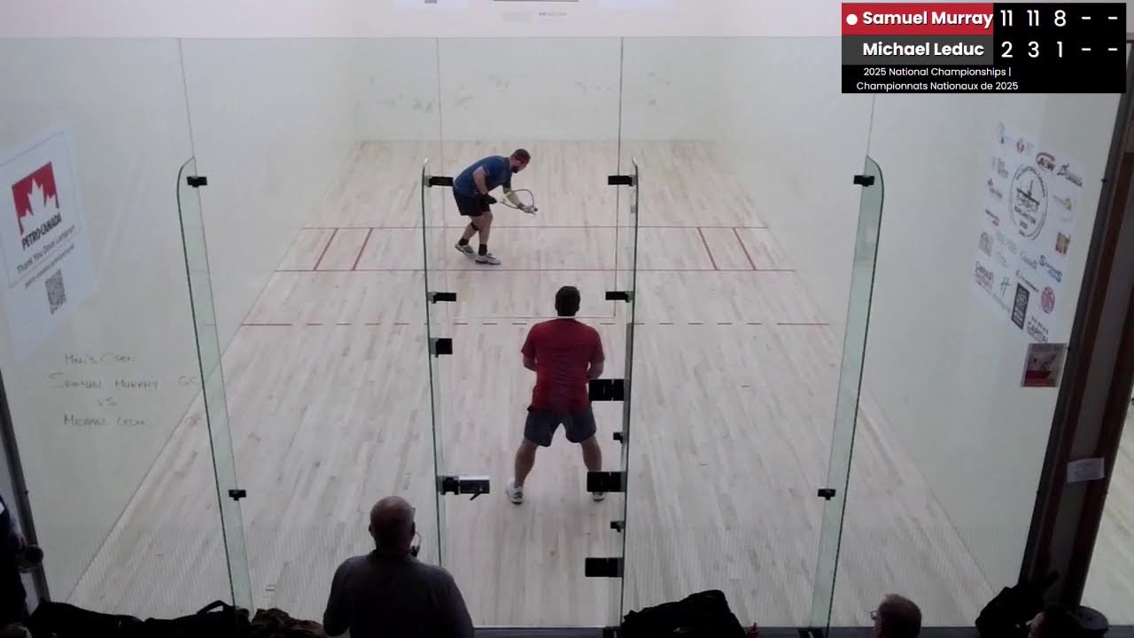 Samuel Murray vs. Michael Leduc - Men's Singles Open 16's | 2025 Canadian National Championships