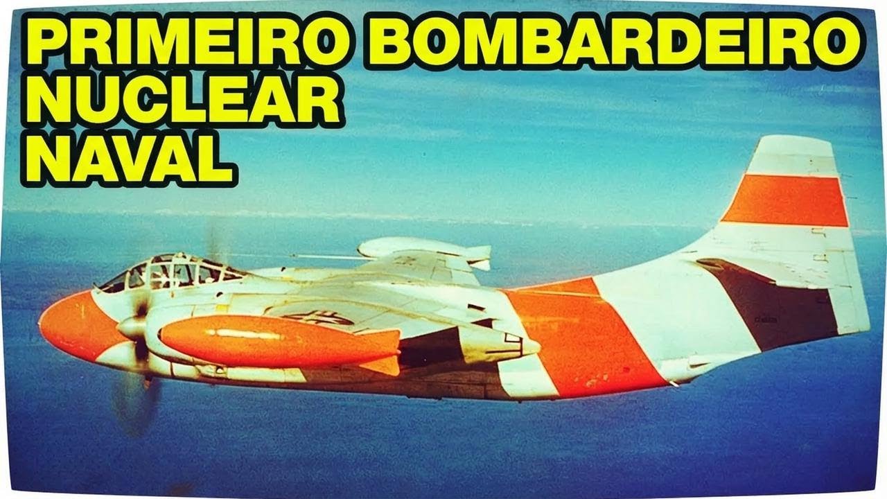 O Bombardeiro Bizarro de Três Motores: North American AJ Savage