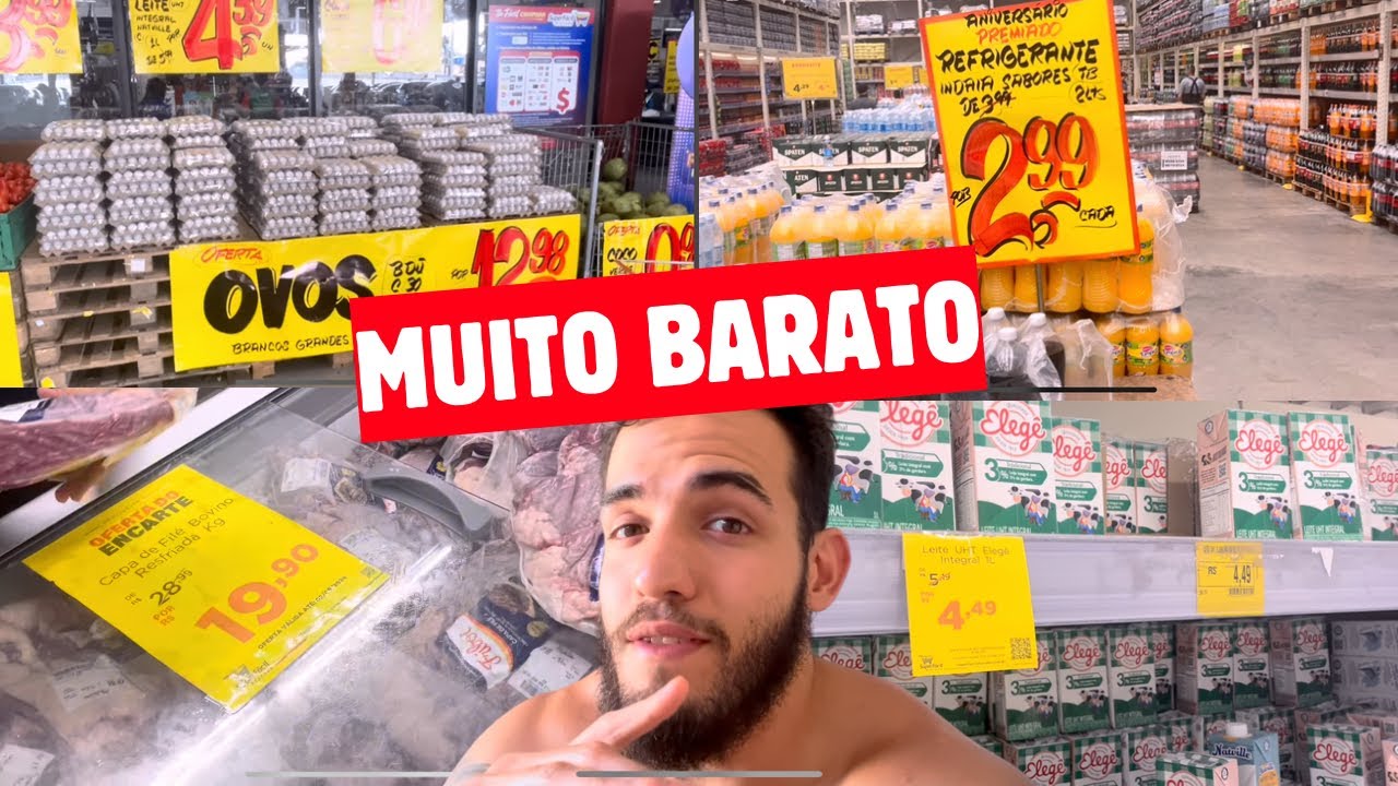 FUI CONFERIR A SUPER PROMOÇÃO 😱 COMPRAS NO MERCADO EM JOÃO PESSOA 🛒