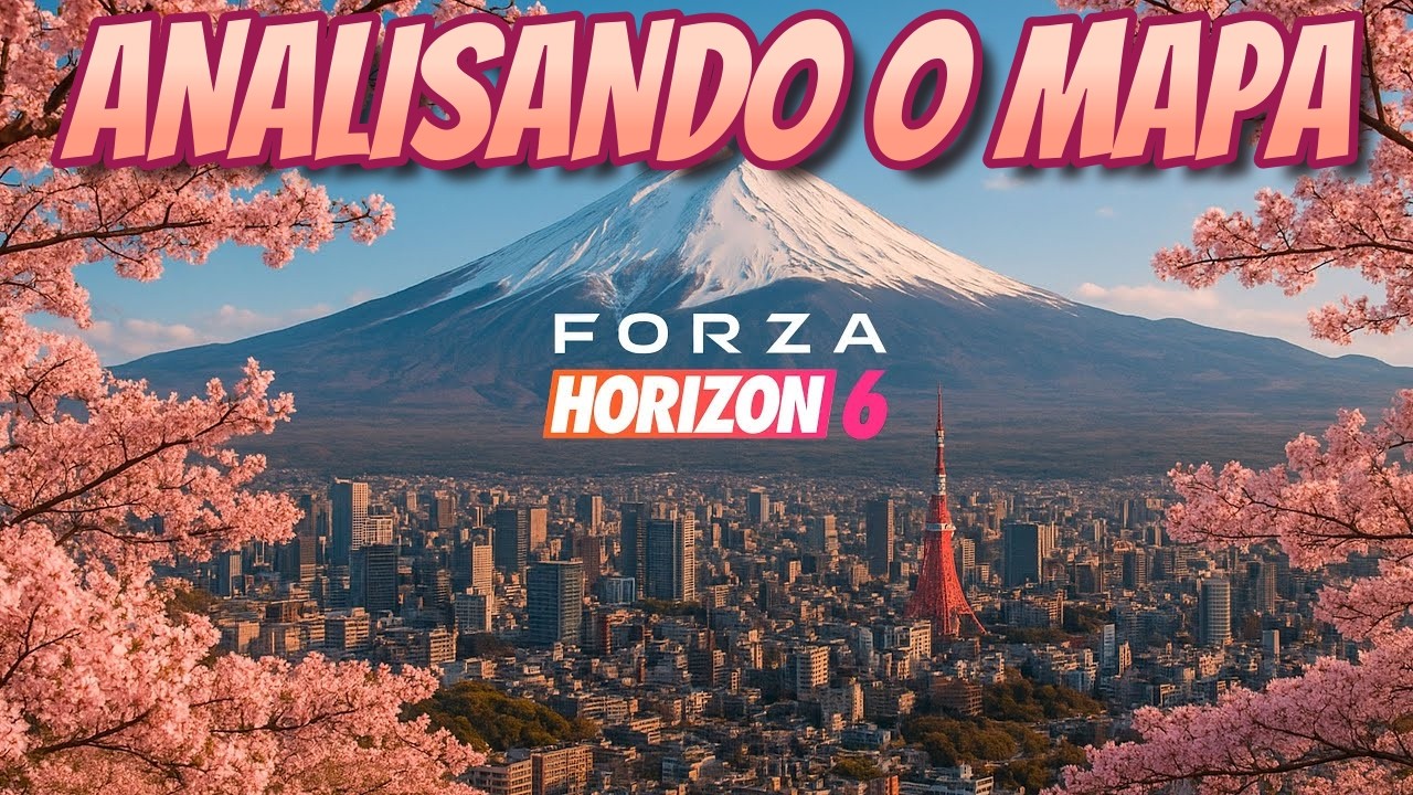 ANALISANDO O MAPA DO JAPÃO DO FORZA HORIZON 6 🔥🔥
