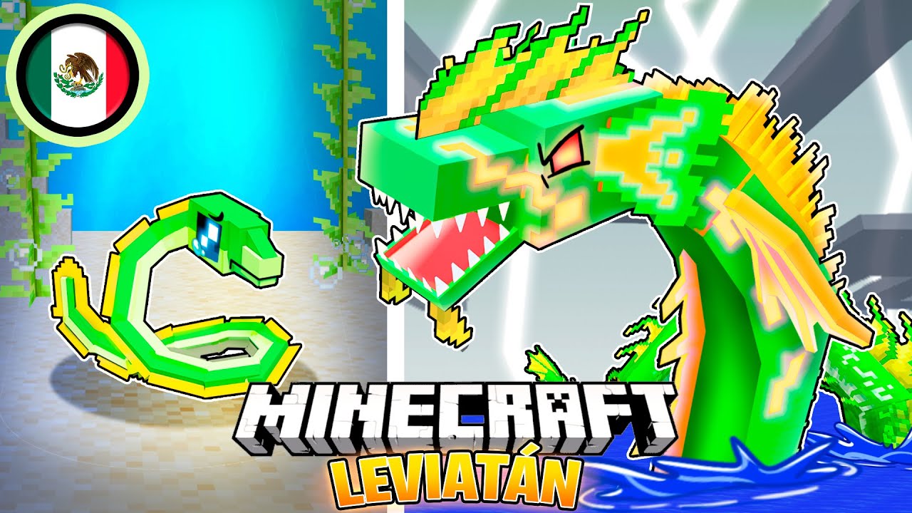 &iexcl;Sobreviv&iacute; 100 D&Iacute;AS como LEVIAT&Aacute;N en Minecraft HARDCORE!