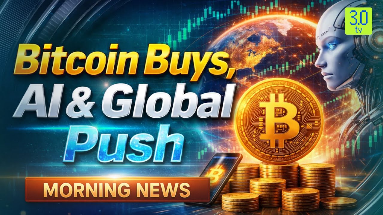 Strategy Adds $75M In Bitcoin Ahead Of Market Crash | Morning News | 3.0 TV