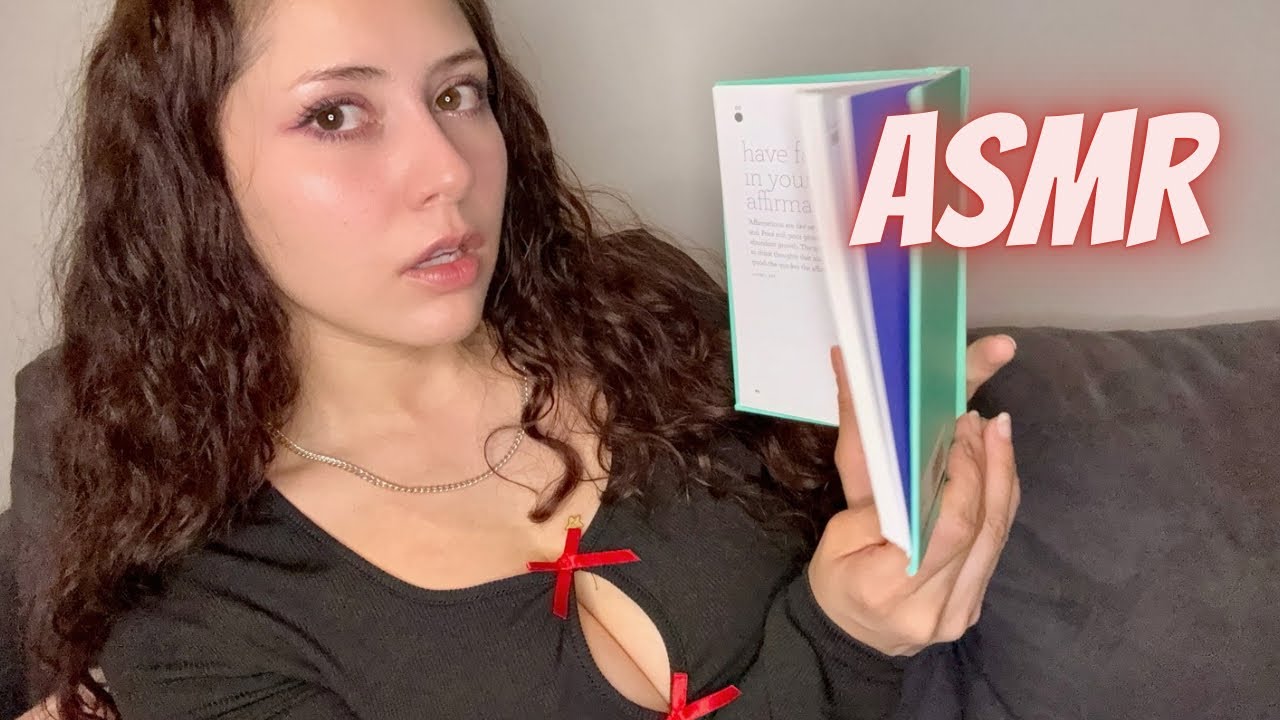 ASMR español e inglés para aumentar la confianza ✨lectura relajante