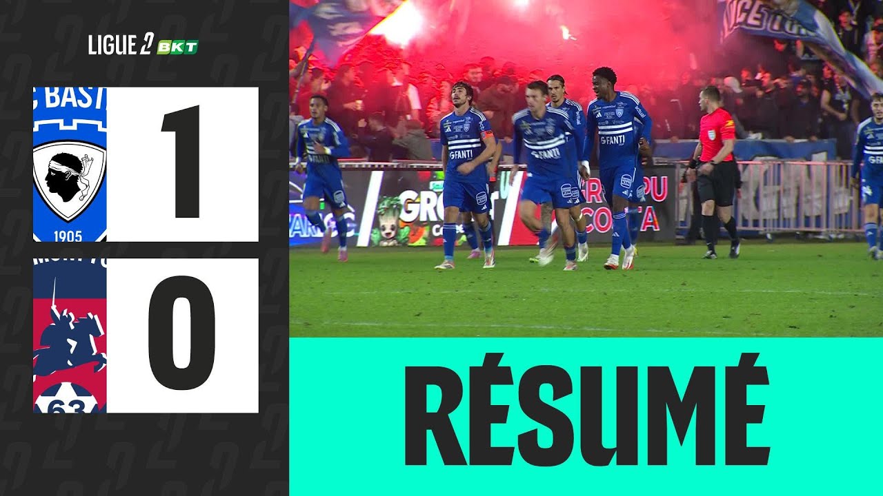 SC BASTIA - CLERMONT FOOT 63 (1-0) - 13ème journée - Ligue 2 BKT 25/26