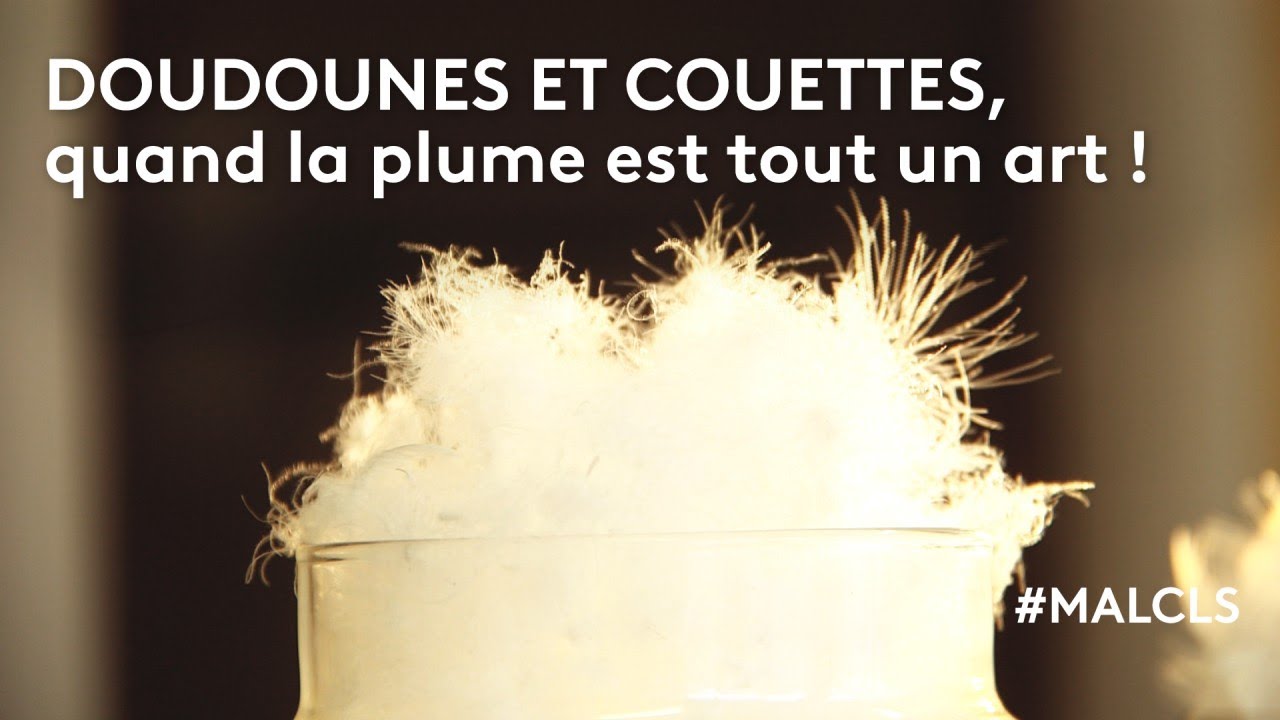 Doudounes et couettes, quand la plume est tout un art !