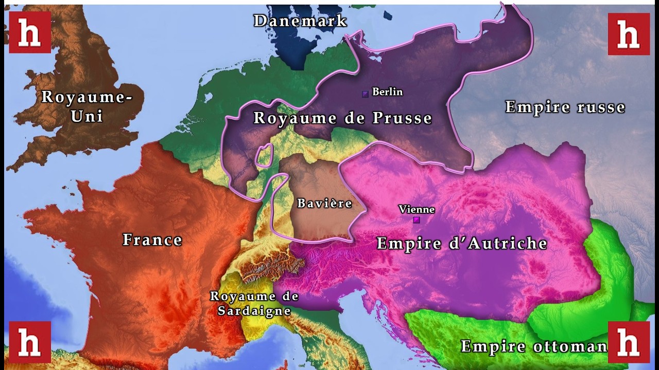 Aux origines de l'Allemagne: comment la Prusse a doublé l'Autriche (1806 - 1871)