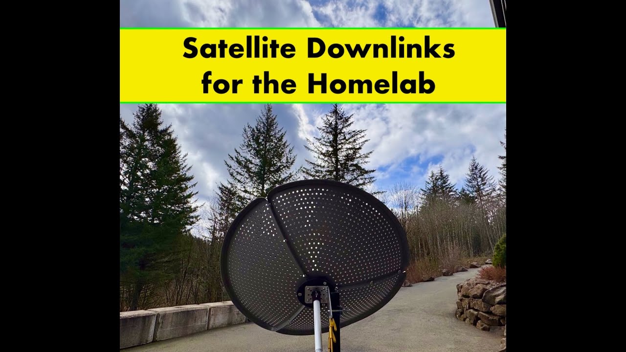 HOMELAB:  Adding a satellite downlink to your homelab!
