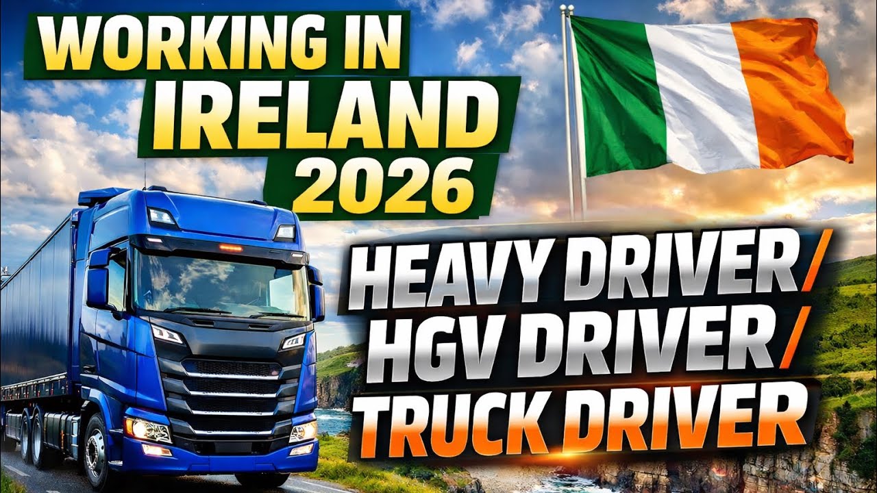 Ireland working visa for Nepali Heavy driver | How to apply Ireland |Working in Ireland heavy driver
